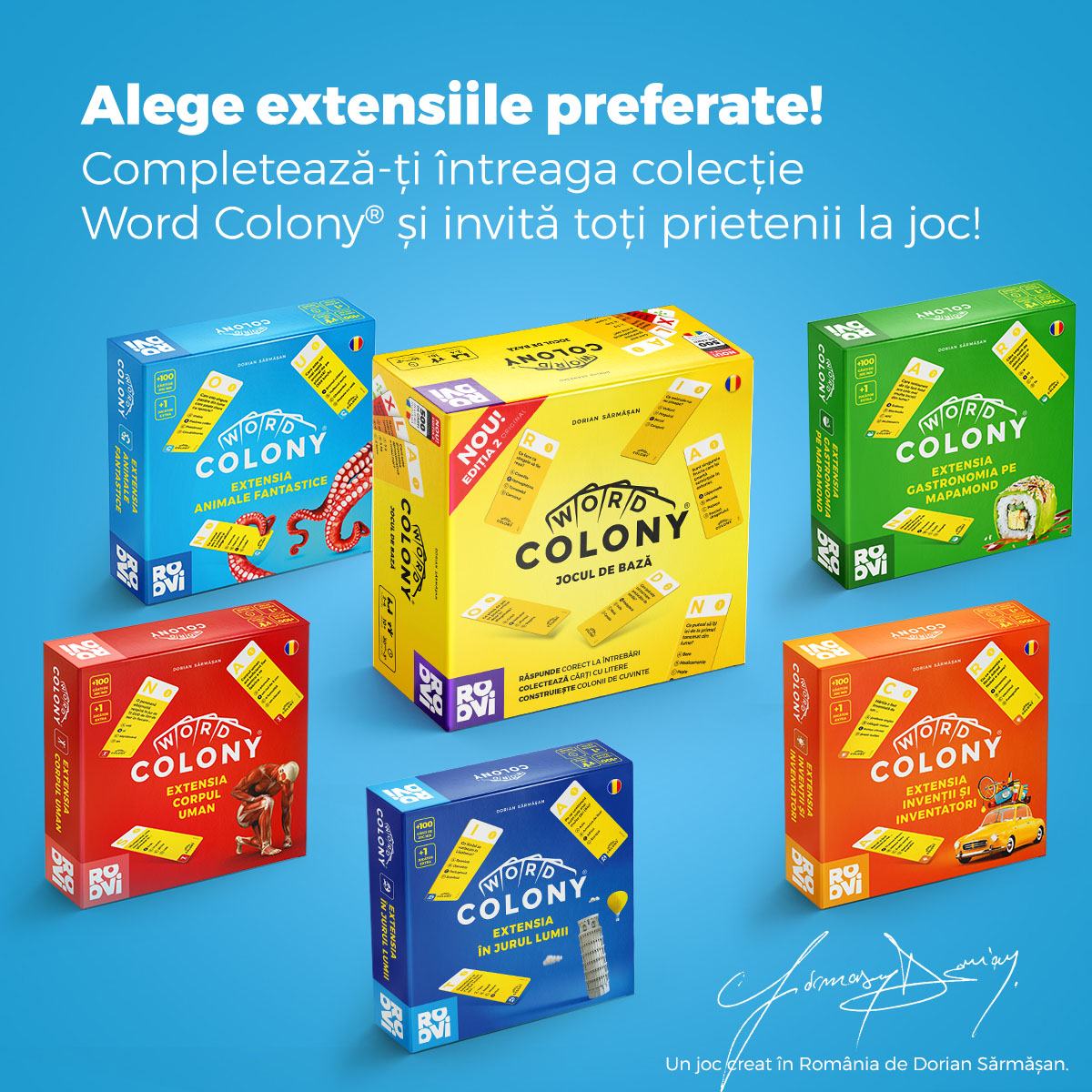 Extensia Word Colony Animale fantastice